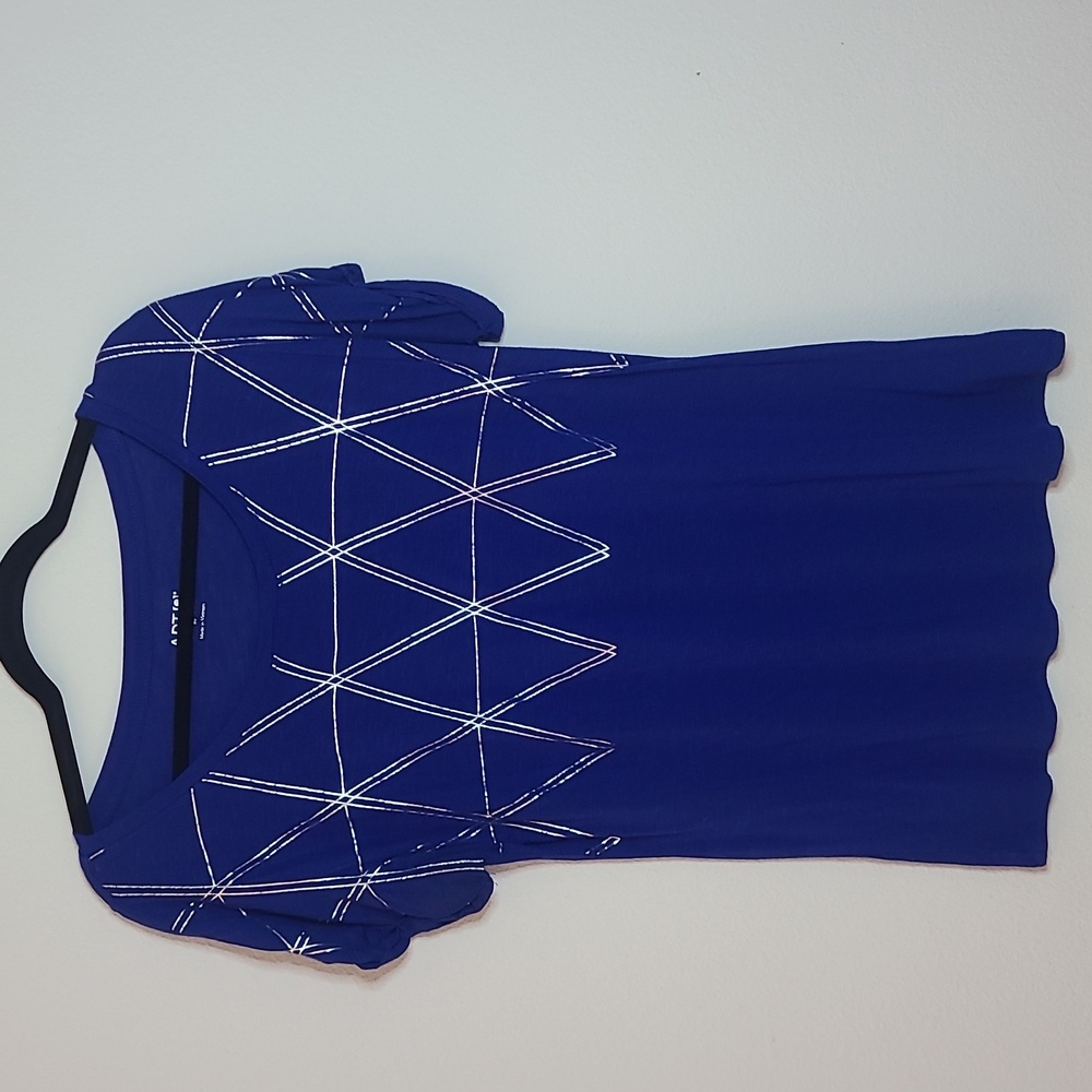 Apt. 9 Women's Blue Blouse Size Medium